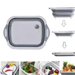 Frendy Home 3 in 1 Kitchen Kit with Chopping Board, Draining Basket & Dish Rack